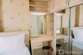 Comfort Stay 2BR at Green Pramuka City Apartment By Travelio